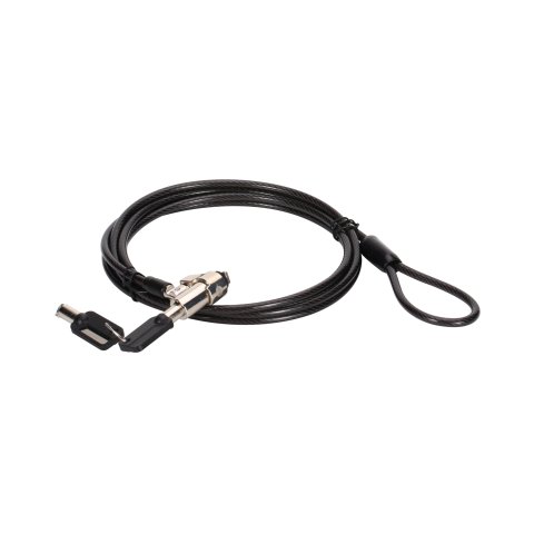 Cable De Seguridad Conceptronic Nano Custodio02bnm Con Llave Compatible Con Llave Maestra
