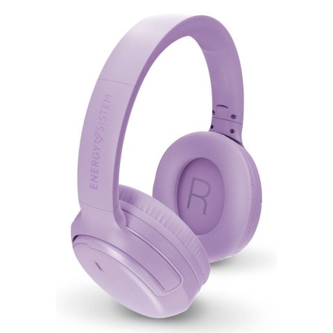 Headset Bluetooth Energy Sistem Lavender Rizz Bt 5.4 Reproducción 50h Mic Lavanda