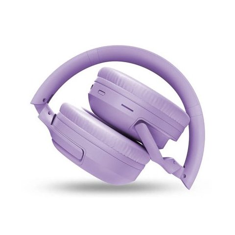 Headset Bluetooth Energy Sistem Lavender Rizz Bt 5.4 Reproducción 50h Mic Lavanda