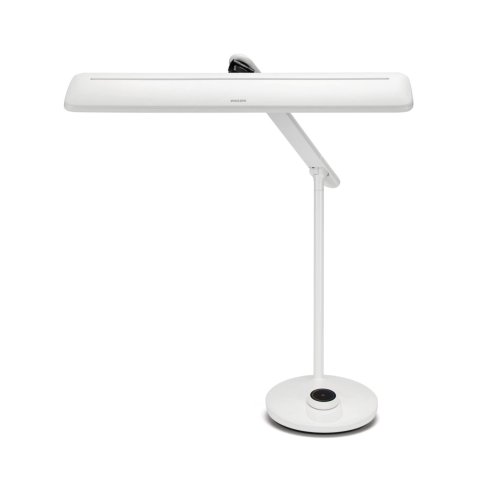 Flexo De Escritorio Philips Vdt Mate Led 14w Red Electrica 220v Sceneswitch 27-65k Regulable Blanco