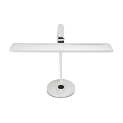 Flexo De Escritorio Philips Vdt Mate Led 14w Red Electrica 220v Sceneswitch 27-65k Regulable Blanco