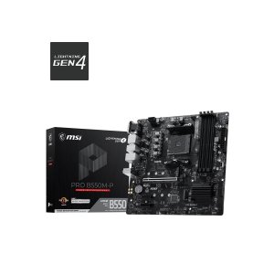 Pb Msi Pro B550m-p Matx Am4 4xddr4 Dp Hdmi Vga Lan 2xm.2