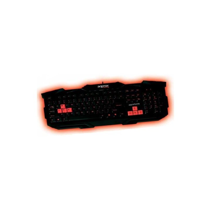 Teclado Approx Gaming Appwrath Altura Teclas Optomizadas8 Teclas Gaming