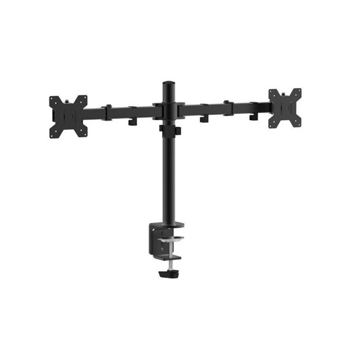 Soporte De Mesa Approx Appsmd02 Para 2 Pantallas Approx Appsmd02 De 10" - 27" Brazos Con 2 Codos Y S