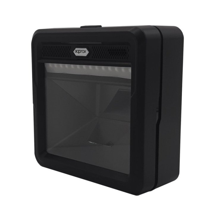 Scanner Codigo De Barras Sobremesa Approx Appls08+ 1d 2d Omnidireccional Multilínea Conexion Usb Com