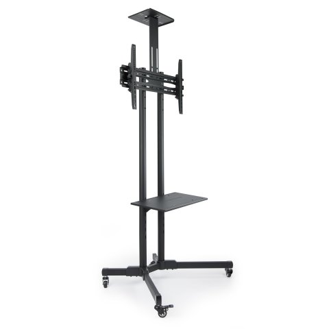 Soporte De Suelo Con Ruedas Tooq Fs1470m-b Para Pantallas De 37"-70" Max. 50kg Vesa Max. 600x400 Neg
