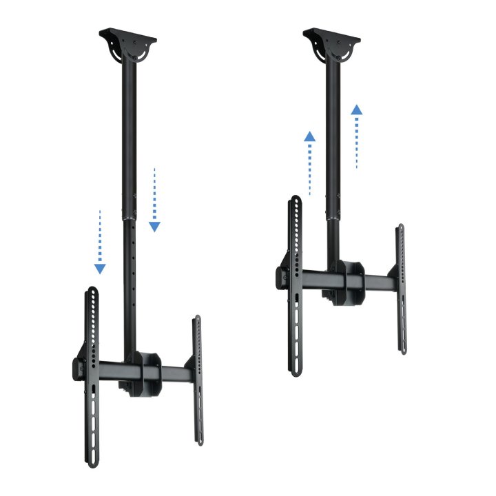 Soporte De Techo Tooq Lpce1155tsli-b Para Pantalla 32-55" Max. 50kg Vesa Max. 400x400 Negro