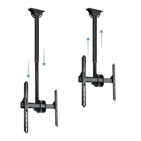 Soporte De Techo Tooq Lpce1155tsli-b Para Pantalla 32-55" Max. 50kg Vesa Max. 400x400 Negro