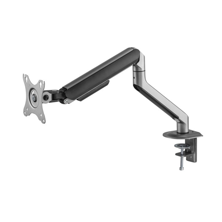 Soporte De Mesa Tooq Db4032tnr-g Para 1 Pantalla De 17-32" Max 9kg Vesa Max. 100x100 Gris negro