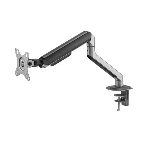 Soporte De Mesa Tooq Db4032tnr-g Para 1 Pantalla De 17-32" Max 9kg Vesa Max. 100x100 Gris negro