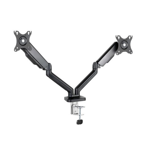Soporte De Mesa Tooq Db5132tnr-b Para 2 Pantallas 17" A 32" Max 9kg Vesa 75x75 Y 100x100 Engro
