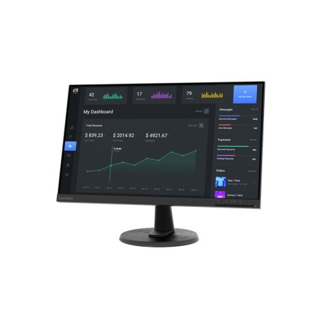 Monitor 24" Hdmi Vga Lenovo C24-40 Fhd 1920x1080 4ms 75hz Marco Estrecho 3años Garantia