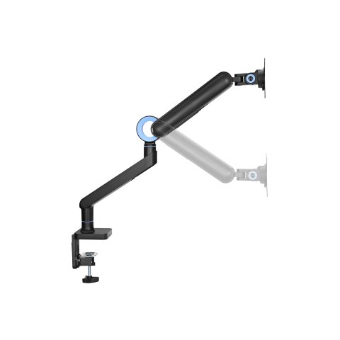 Soporte De Mesa Equip 650184 Para 1 Pantalla De 17"-35" Negro De Aluminio Max. 10.5kg Por Pantalla M