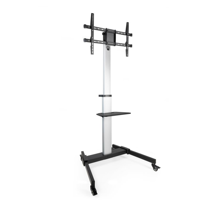 Soporte De Suelo Con Ruedas Tooq Fs1886m-b Para Pantallas De 37"-86" Max. 50kg Vesa Max. 600x400 Con