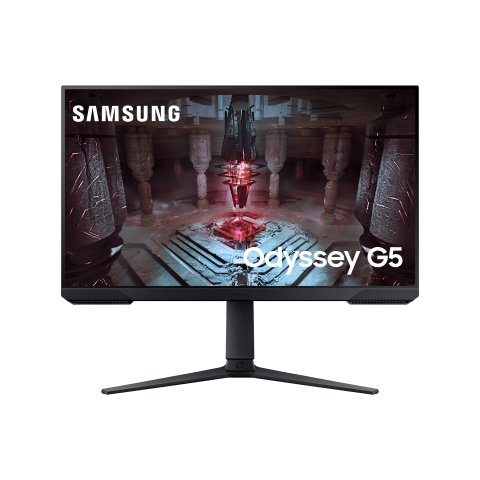 Monitor 27" Hdmi Displayport Samsung Ls27cg510euxen Odyssey G5 2560x1440 165hz 1ms Regulable En Altu