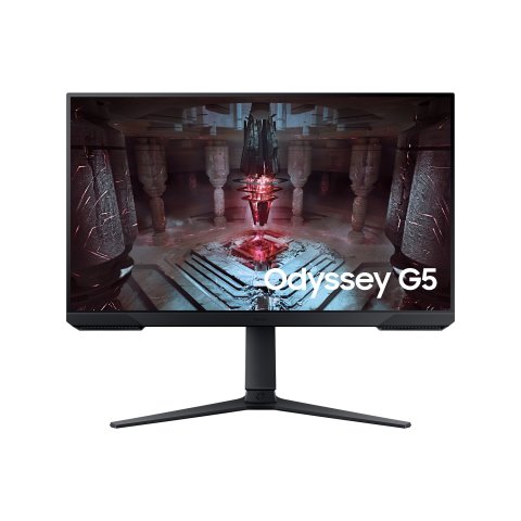 Monitor 27" Hdmi Displayport Samsung Ls27cg510euxen Odyssey G5 2560x1440 165hz 1ms Regulable En Altu