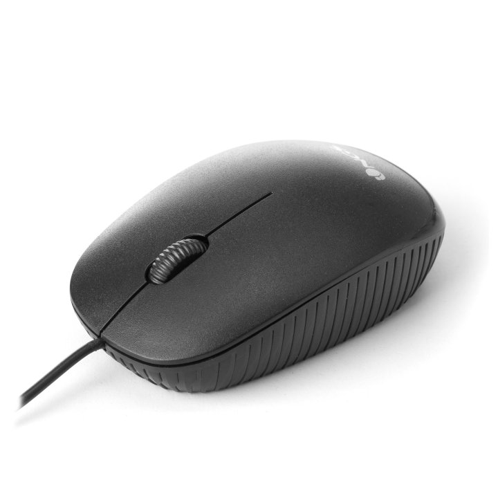 Mouse Ngs Flame Black Optico Por Cable Con Conexion Usb-c