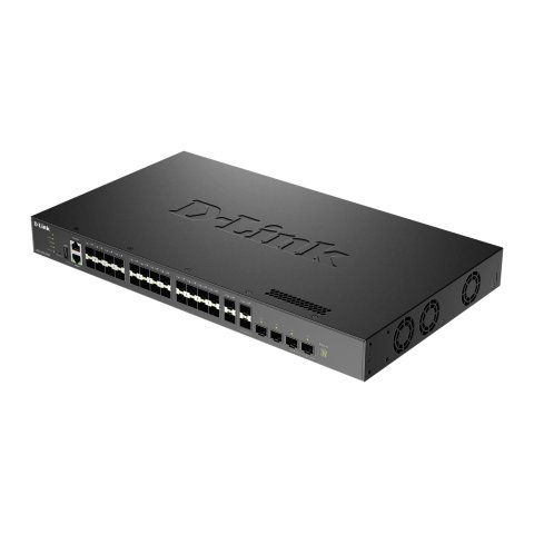 Switch Gestionable L3 D-link Stackable Dxs-3410-32sy Switch Multigigabit L3 25g De 28 Puertos Sfp+ Y 4 Puertos 10 25g Sfp28