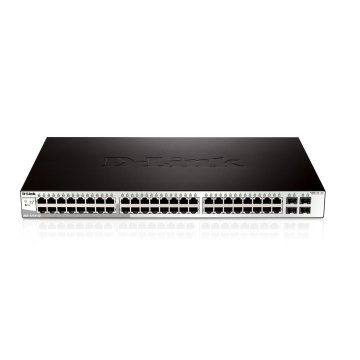 Switch Semigestionable D-link Dgs-1210-52 e 48p Giga + 4p Giga Combo Rack