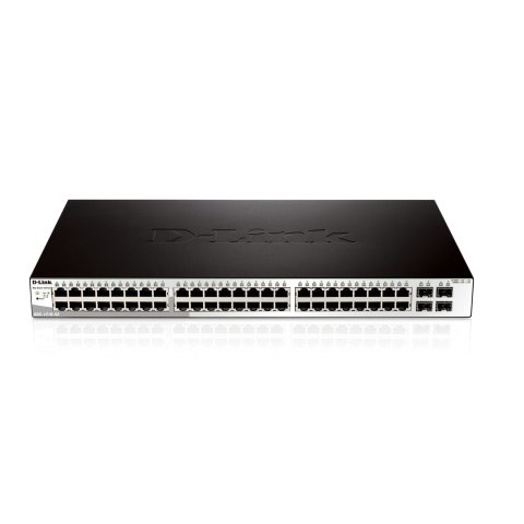 Switch Semigestionable D-link Dgs-1210-52 e 48p Giga + 4p Giga Combo Rack