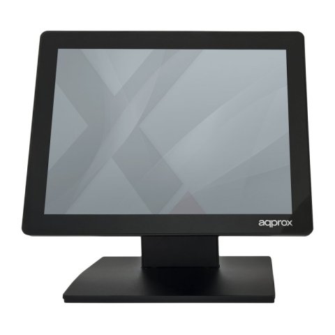 Monitor 15" Tactil Capacitivo Tpv Approx Appmt15cap2 Vga Negro 5ms 300cd m2 Multitoque De 10 Puntos