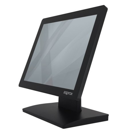 Monitor 15" Tactil Capacitivo Tpv Approx Appmt15cap2 Vga Negro 5ms 300cd m2 Multitoque De 10 Puntos
