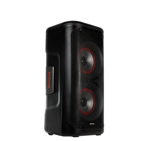 Altavoz Bluetooth Trolley Aiwa Kbtus-450 5.0true Wireless Stereo 350w Fm usb micro-sd jack Led Rgb 7 Colores Bateria 3600mah
