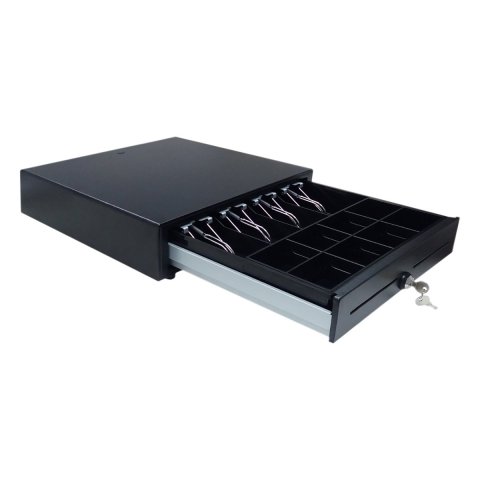 Tpv Cajon Portamonedas Unykach 56001 Unycash Color Negro Apertura Manual Y Automatica Rj11