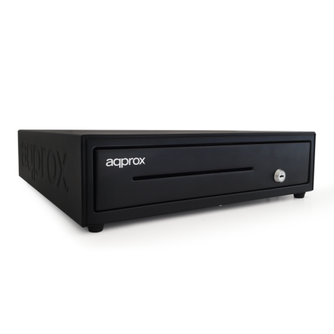 Tpv Cajon Portamonedas Approx Appcash01usb Black Cable Usb Integrado Apertura Manual Y Automatica Color Negro