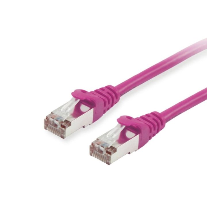 Latiguillo Apantallado S ftp Categoria 6 Libre Halogenos 0,5m Color Morado Equip P n 605557