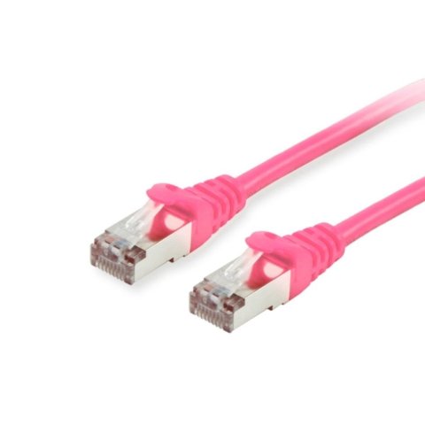 Latiguillo Apantallado S ftp Categoria 6 Libre Halogenos 2m Color Rosa