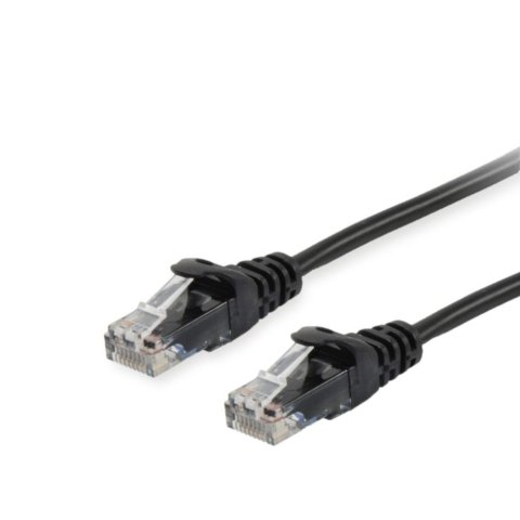 Latiguillo U utp Categoria 6a Libre Halogenos Lsoh 7.5m Color Negro