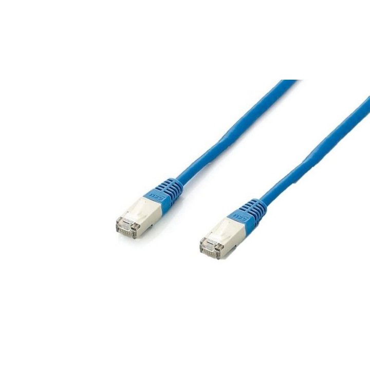 Latiguillo Apantallado Platinium S ftp Categoria 6a Libre Halogenos 0,5m Color Azul