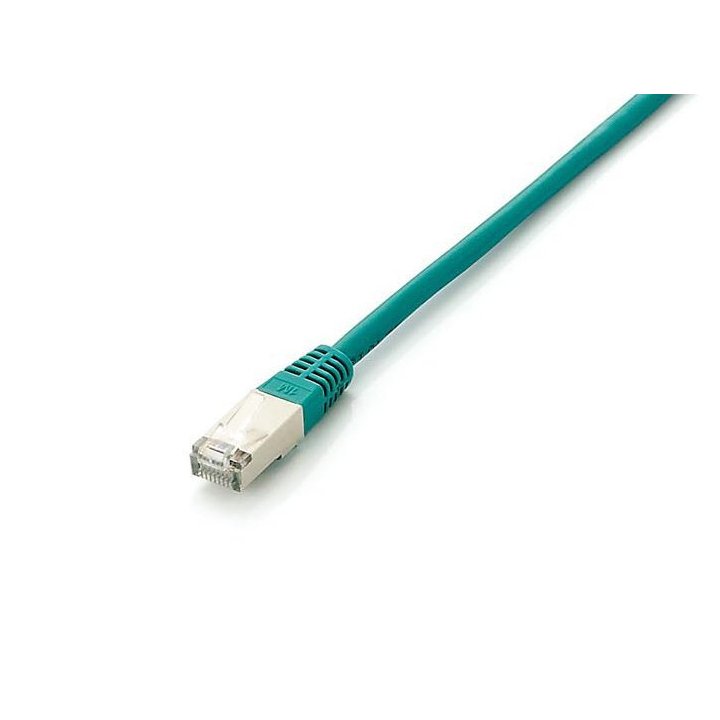 Latiguillo Plano Apantallado Platinium S ftp Categoria 6a Libre Halogenos 2m Color Verde