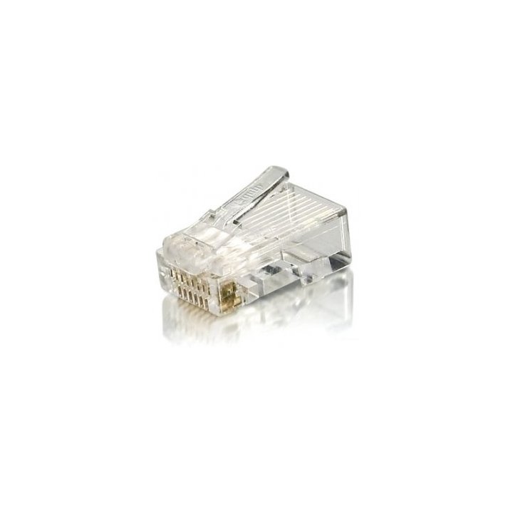Kit 100 Conectores Rj45 Equip Categoria 6 121143