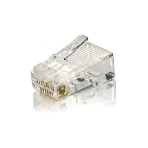 Kit 100 Conectores Rj45 Equip Categoria 6 121143