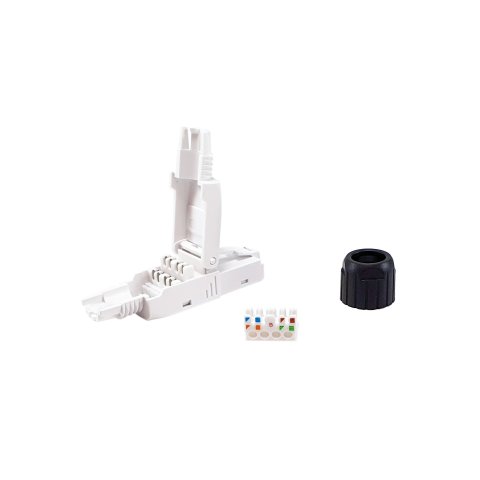Kit 5 Conectores Rj45 Equip Categoria 6 121161 Montaje Sin Herramientas