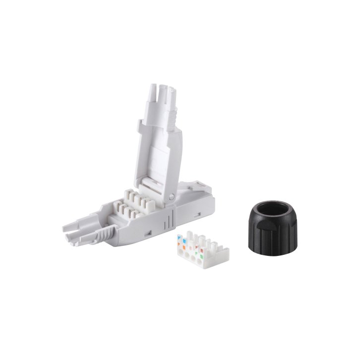 Kit 5 Conectores Rj45 Equip Categoria 6a 121162 Montaje Sin Herramientas
