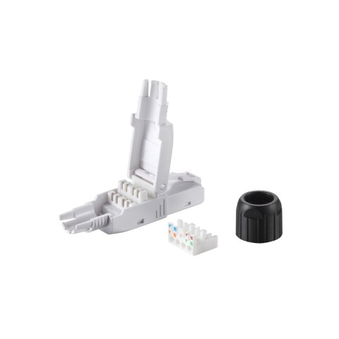 Kit 5 Conectores Rj45 Equip Categoria 6a 121162 Montaje Sin Herramientas