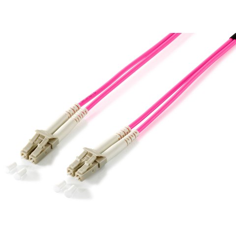 Cable Fibra Optica Om4 Multimodo Libre Halogenos Lc lc 50 125u 2m
