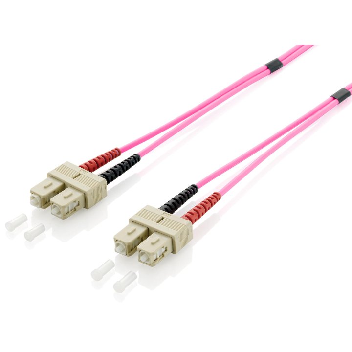 Cable Fibra Optica Om4 Multimodo Libre Halogenos Sc sc 50 125u 1m