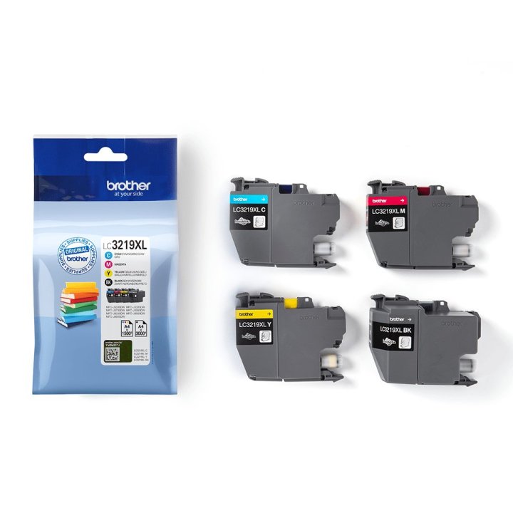 Cartucho Brother Lc3219 Pack 4 Colores (lc3219xlval)