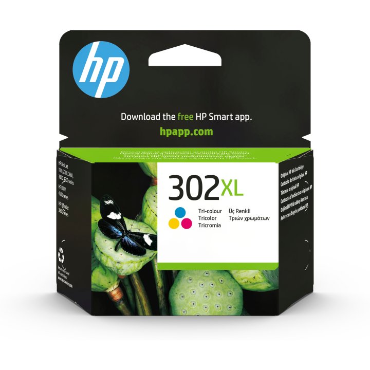 Cartucho Hp Nº302xl Color Para Deskjet 1110 2130 2132 2134 3630 Officejet 3830 3832 3833 3834
