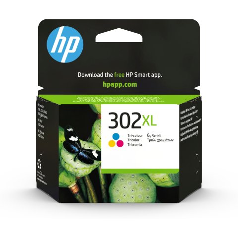 Cartucho Hp Nº302xl Color Para Deskjet 1110 2130 2132 2134 3630 Officejet 3830 3832 3833 3834