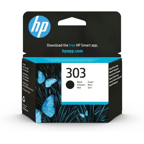Cartucho Hp Nº 303 Negro (t6n02ae) Hp Tango Y Tango X Envy 6220, 6230, 7130, 7830