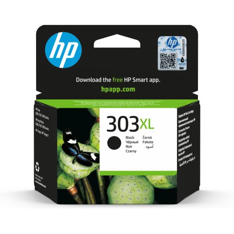 Cartucho Hp Nº 303xl Negro (t6n04ae) Hp Tango Y Tango X Envy 6220, 6230, 7130, 7830