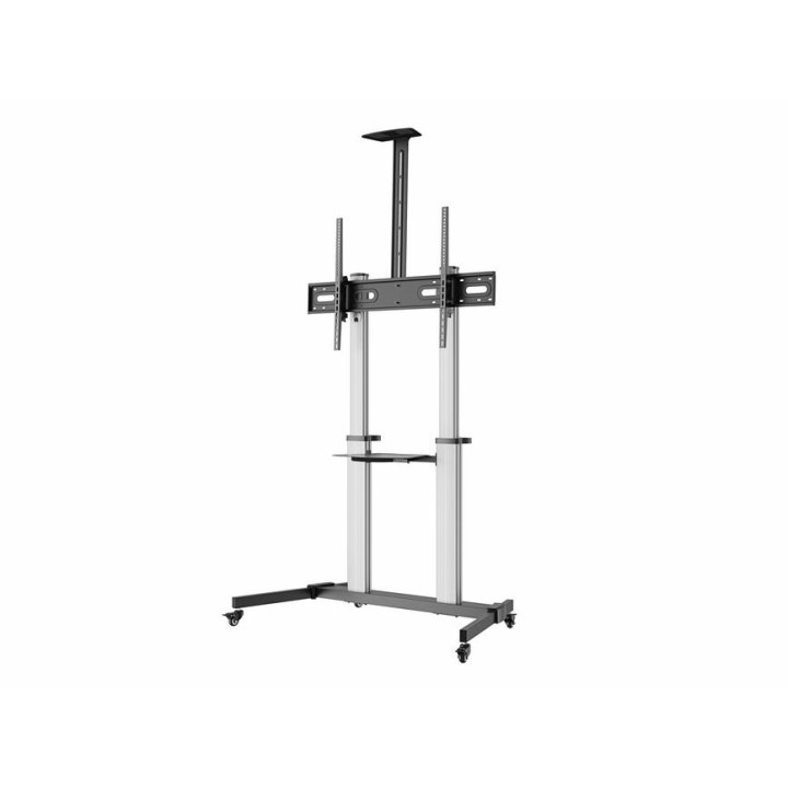 Soporte De Suelo Con Ruedas Equip Para Pantallas De 60-100" Color Plata Max.vesa 1000x400