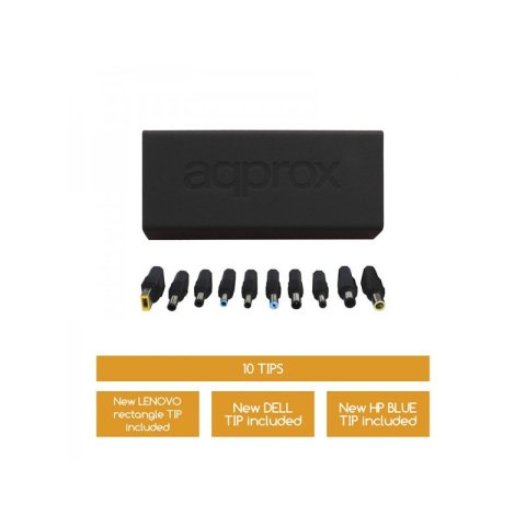 Cargador Universal De Portatil Approx 90w Automatico Con 13 Adaptadores Appua90brv5