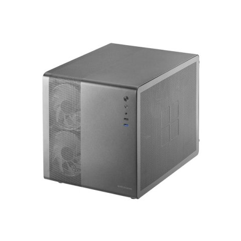 Caja Microatx Cube Gaming Mars Gaming Mcm Pro Black Frontal Mesh Diseño Cube 3xventiladores 120mm Rgb Lateral De Cristal Temp