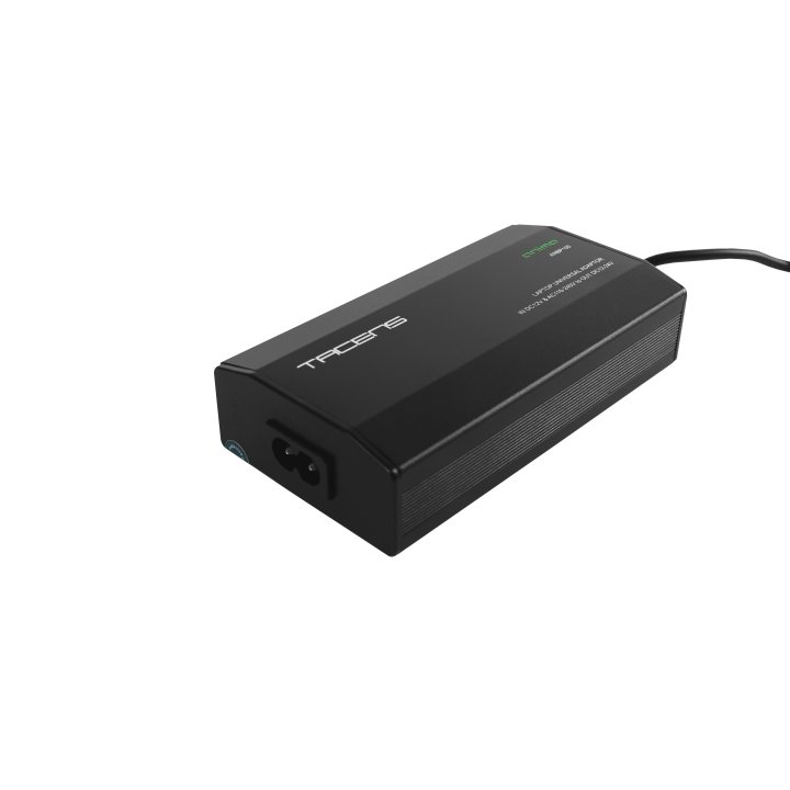 Cargador Universal De Portatil Tacens Anima Anbp100 100w 8 Tips Aluminio Puerto Usb 5v